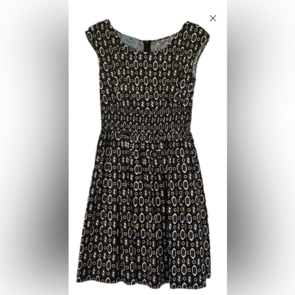 Prada cotton dress size 40 IT Fits like a 4-6